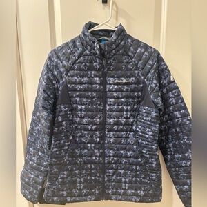 Eddie Bauer First Ascent Stormdown 800 Womens Medium Down Puffer Full Zip Jacket